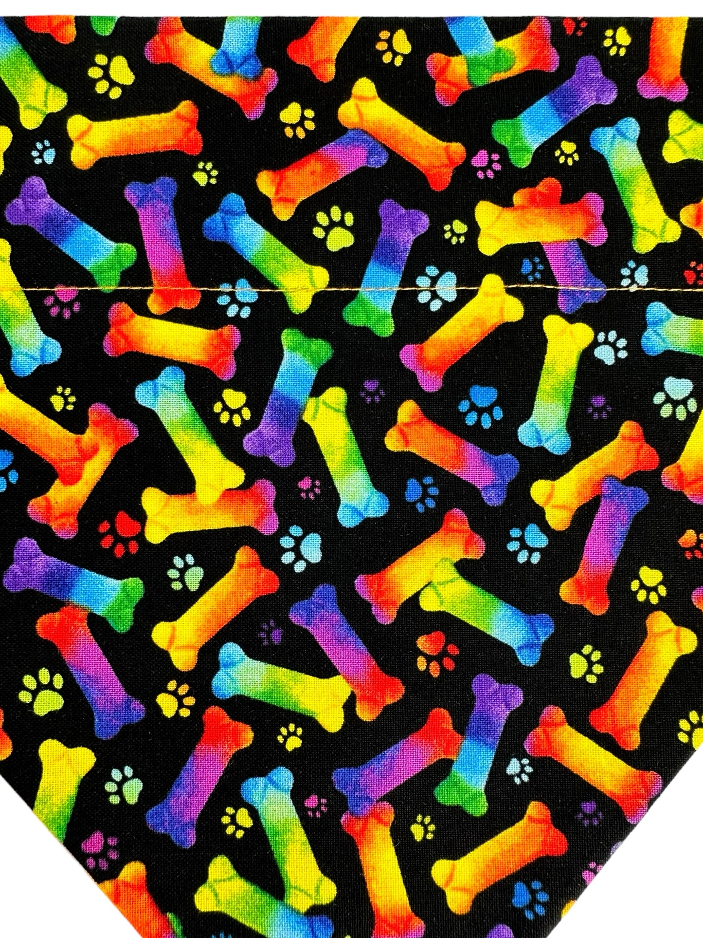 RainBONES Handmade Reversible Slip-on Bandana