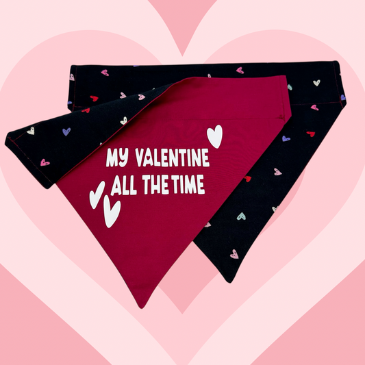 My Valentine Reversible Bandana