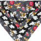 Ghastly Gremlins Glow-In-The-Dark Handmade Reversible Slip-on Bandana