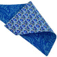 Blue Marble and Kaleidoscope Handmade Reversible Slip-on Bandana