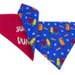 Sun’s Out Buns Out Handmade Reversible Slip-on Bandana