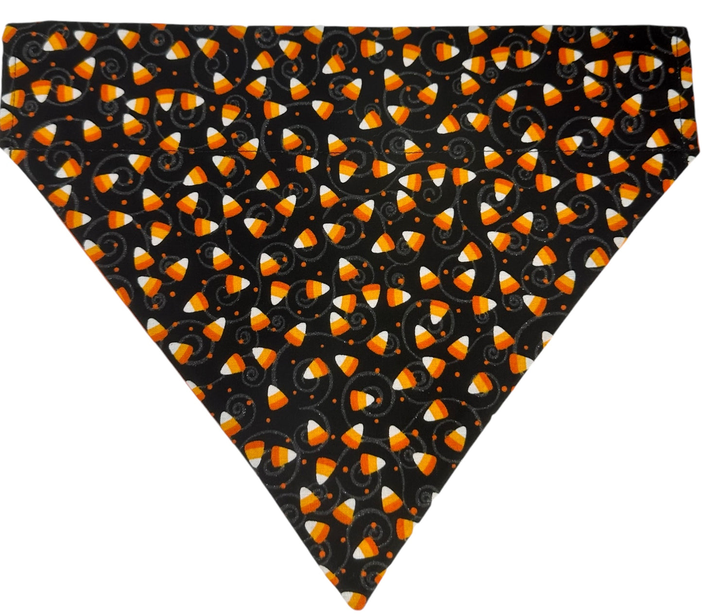 Celestial Candy Corn Handmade Reversible Slip-on Bandana