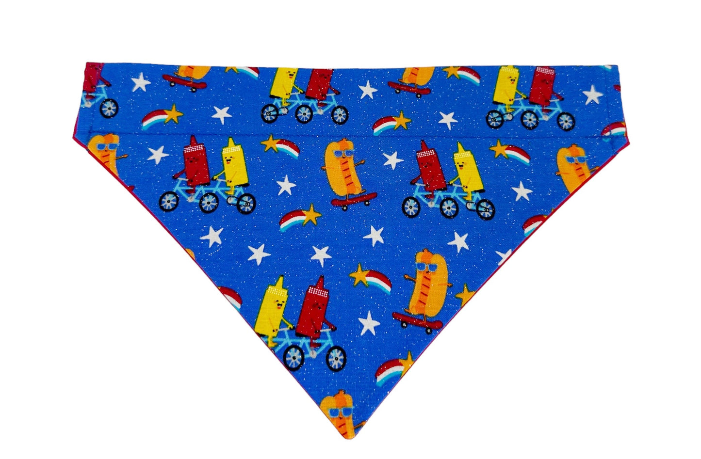 Sun’s Out Buns Out Handmade Reversible Slip-on Bandana