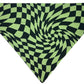 Warped Bones Glow-in-the-Dark Handmade Reversible Slip-on Bandana