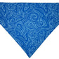 Blue Marble and Kaleidoscope Handmade Reversible Slip-on Bandana