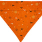 Celestial Candy Corn Handmade Reversible Slip-on Bandana