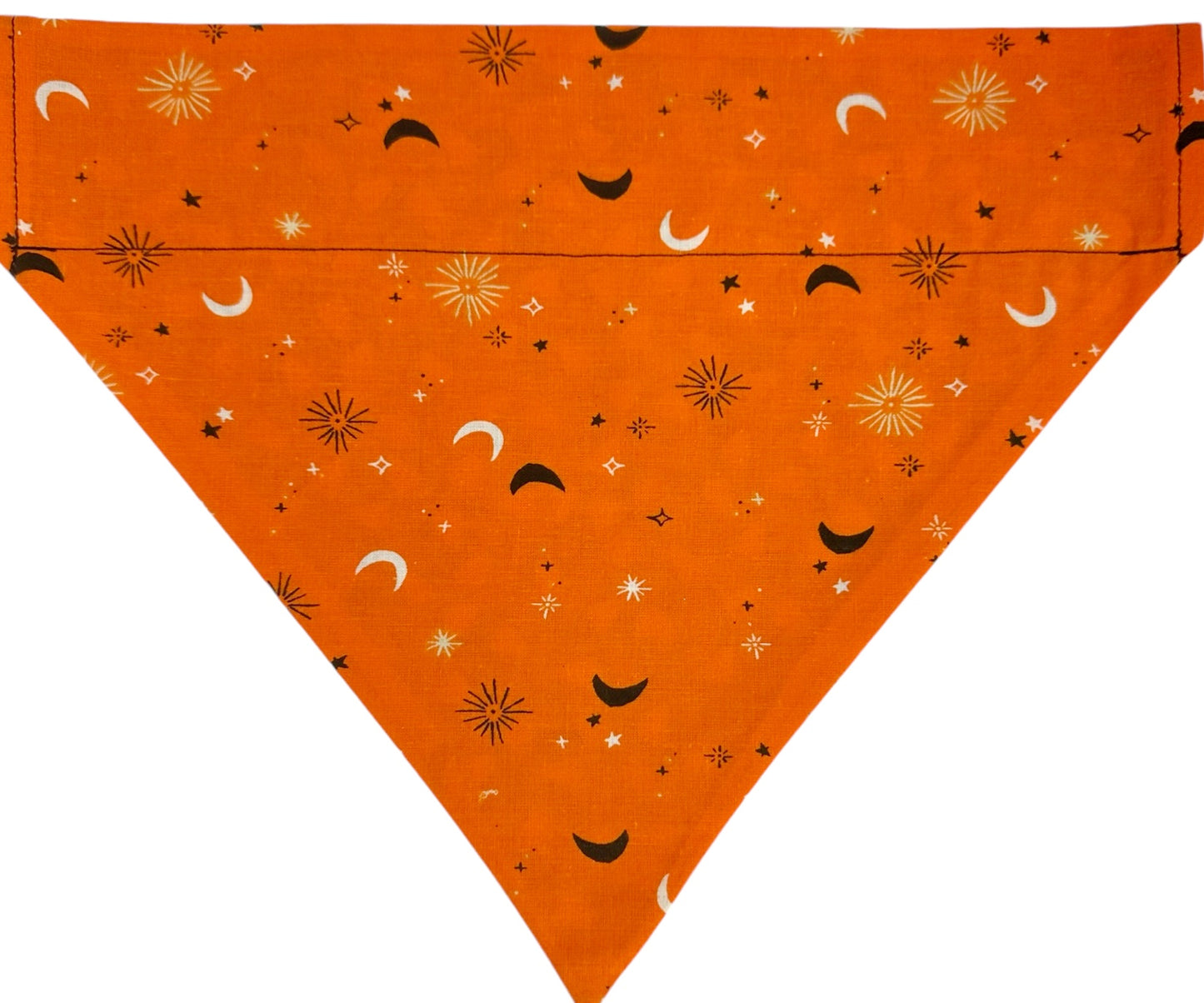 Celestial Candy Corn Handmade Reversible Slip-on Bandana