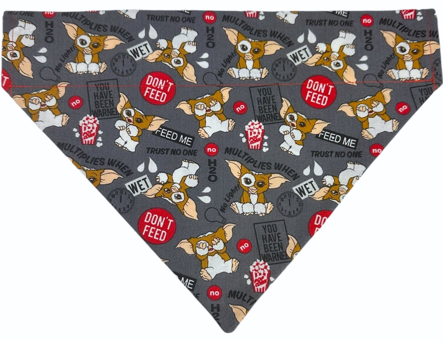 Ghastly Gremlins Glow-In-The-Dark Handmade Reversible Slip-on Bandana