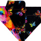 Stained Glass Butterflies Handmade Reversible Slip-on Bandana