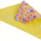 Yellow Daisies and Mosaics Handmade Reversible Slip-on Bandana