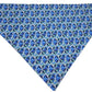 Blue Marble and Kaleidoscope Handmade Reversible Slip-on Bandana