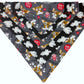 Ghastly Gremlins Glow-In-The-Dark Handmade Reversible Slip-on Bandana