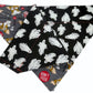 Ghastly Gremlins Glow-In-The-Dark Handmade Reversible Slip-on Bandana