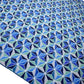 Blue Marble and Kaleidoscope Handmade Reversible Slip-on Bandana