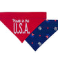 Made In USA Handmade Reversible Slip-on Bandana