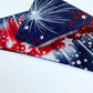 Stars and Fireworks Handmade Reversible Slip-on Bandana