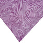 Blue Marble and Purple Marble Handmade Reversible Slip-on Bandana