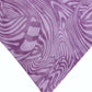 Butterflies and Purple Marble Handmade Reversible Slip-on Bandana