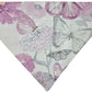 Watercolor Butterflies and Purple Marble Handmade Reversible Slip-on Bandana