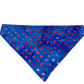 Stars and Stripes Handmade Reversible Slip-on Bandana