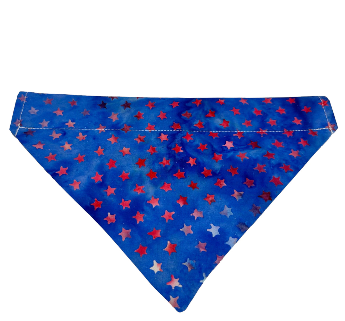 Stars and Stripes Handmade Reversible Slip-on Bandana