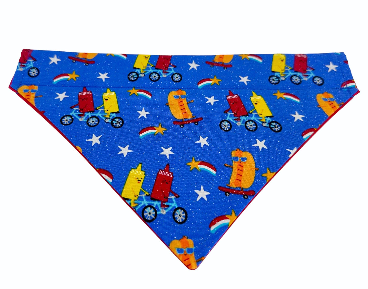 Sun’s Out Buns Out Handmade Reversible Slip-on Bandana